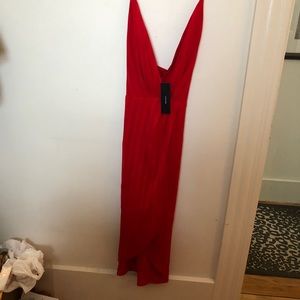 BRAND NEW WITH TAGS. NEVER WORN. Red dress
